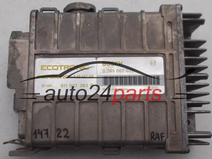 BOSCH 0 285 007 032, 0285007032, 811 907 383 B, 811907383B, PIERBURG 7.18 167.58, 71816758