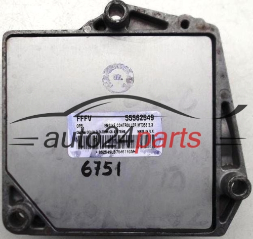ECU CENTRALITA DE MOTOR OPEL ASTRA H ZAFIRA B DELPHI DELCO 55562549 FFFV, 55562549FFFV, MT35E 2.3