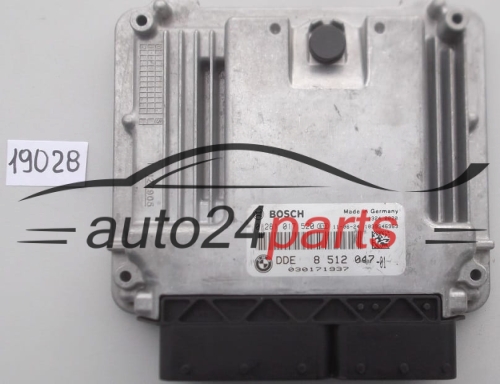 KOMPUTER STEROWNIK SILNIKA BMW 320 2.0 D BOSCH 0 281 017 520, 0281017520, DDE 8 512 047, DDE8512047, 8512047 