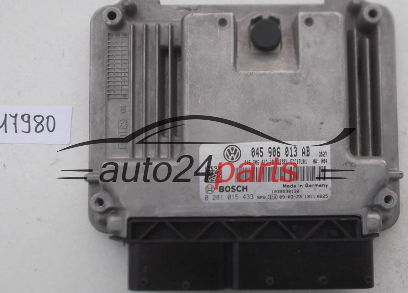 Sterownik silnika VW VOLKSWAGEN SEAT 1.4 TDI BOSCH 0281015433 045906013AB EDC17U01 -