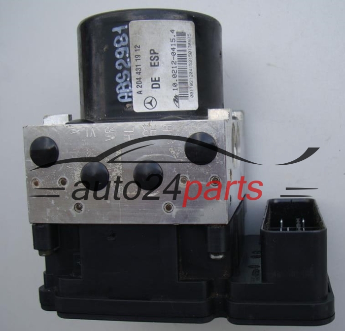 BOMBA HIDRAULICA Y CENTRALITA ABS MERCEDES W204 A 204 431 19 12, A2044311912, 10.0212-0415.4, 10021204154, A2049012400