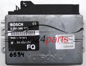 CALCULATEUR MOTEUR OPEL OMEGA SENATOR 3.0 BOSCH 0 261 200 128, 0261200128, 90 323 317 FQ, 90323317FQ