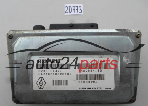 STEROWNIK SKRZYNI AUTOMATYCZNEJ RENAULT LAGUNA 3.0 V6 AISIN 8200104471, HARD8200022406, 8200022406 