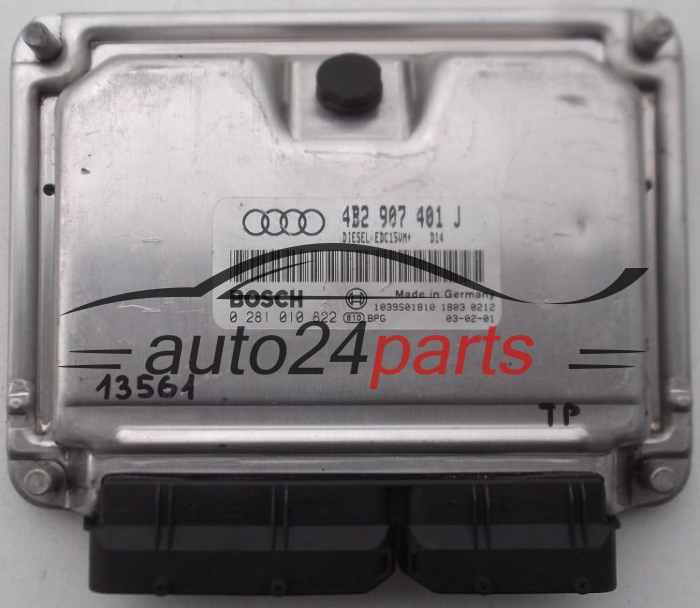 KOMPUTER STEROWNIK SILNIKA AUDI A6 2.5 TDI 4B2907401J