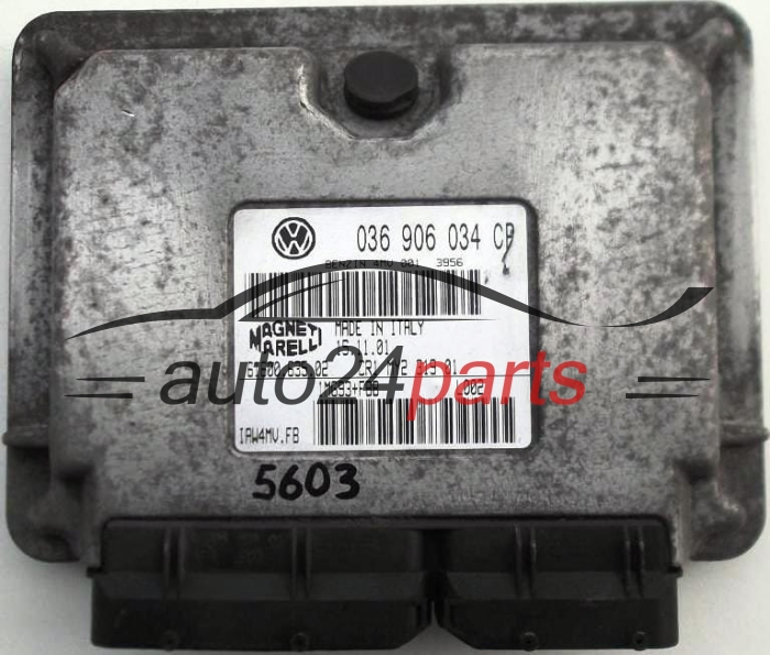 KOMPUTER STEROWNIK SILNIKA SEAT LEON TOLEDO 1.6 036906034CP, IAW4MVFB
