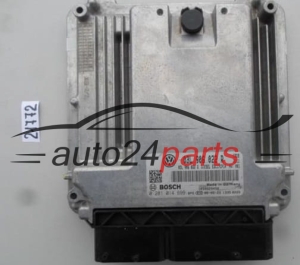 MOTORSTEUERGERÄT ECU STEUERGERAT VW VOLKSWAGEN AUDI 2.0 TDI BOSCH 0 281 014 699, 0281014699, 03L 906 022 R, 03L906022R, EDC17CP14