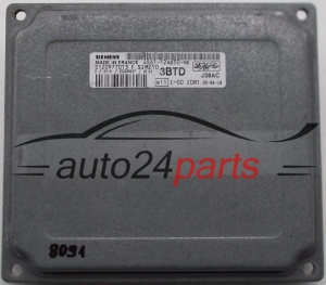 CALCULATEUR MOTEUR FORD FIESTA 1.4, S120977013F, 4S6112A650ND, SIM210, 3BTD 