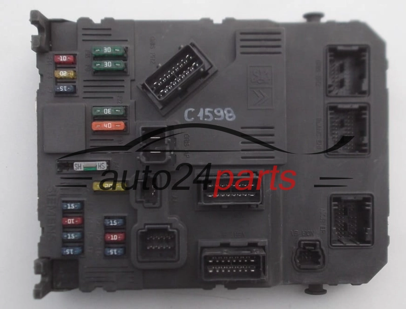 CENTRALKA MODUL BSI CITROEN S118085230 B, S118085230B, 9650584680