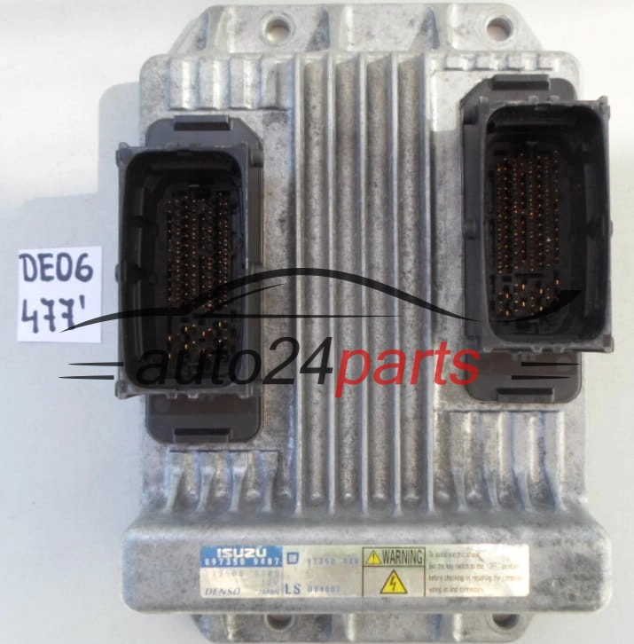 OPEL MERIVA 1.7 CDTI ISUZU 897350 9487, 8973509487, GM 97350 948, 97350948, DENSO 112500 0165, 1125000165 