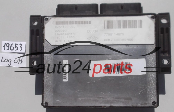 KOMPUTER STEROWNIK SILNIKA RENAULT CLIO MEGANE 1.9 D LUCAS R04010031D