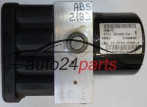 POMPE HYDRAULIQUE ET CALCULATEUR d'ABS FORD FOCUS FoMoCo 8M51-2C405-EA, 8M512C405EA, ATE 10.0206-0409.4, 10020604094, 10.0960-0141.3, 10096001413, 28.5600-0406.3, 28560004063 