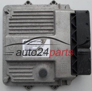 CALCULATEUR MOTEUR FIAT 500 1.3 JTD MAGNETI MARELLI MJD 6F3.B1, MJD6F3B1, FGP 51812865, 71600.127.00, 7160012700 