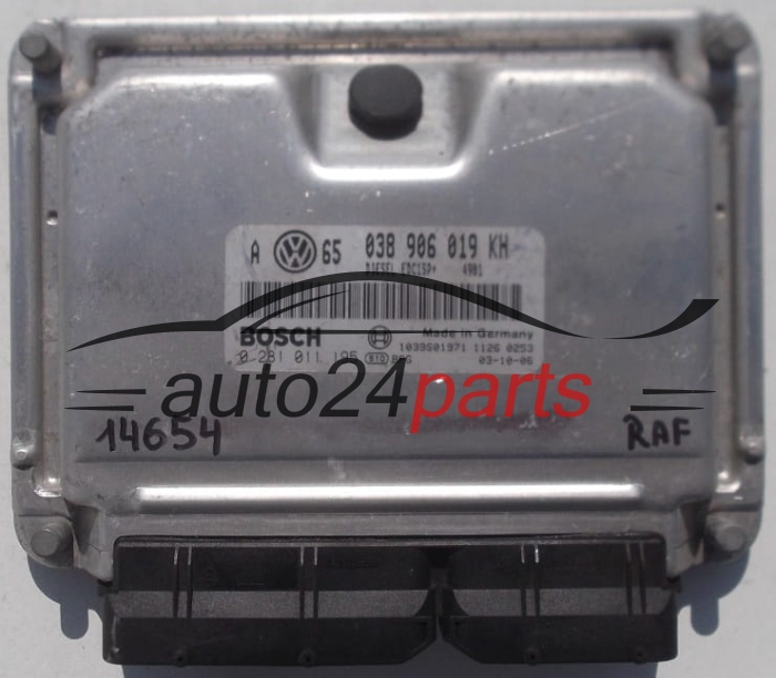 BOSCH 0 281 011 195, 0281011195, 038 906 019 KH, 038906019KH