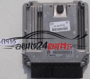 MOTORSTEUERGERÄT ECU STEUERGERÄT AUDI Q5 2.0 TDI BOSCH 0 281 016 698, 0281016698, 03L 906 019 AS, 03L906019AS, 03L 906 022 B, 03L906022B EDC17CP14