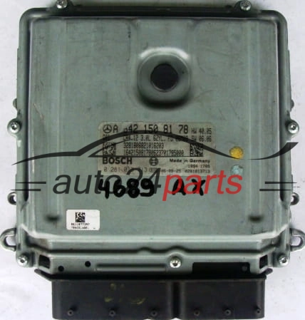 MOTORSTEUERGERÄT ECU STEUERGERAT MERCEDES SLK 320 3.0 CDI BOSCH 0281013713, 0 281 013 713, A6421508178, 6421508178, A 642 150 81 78
