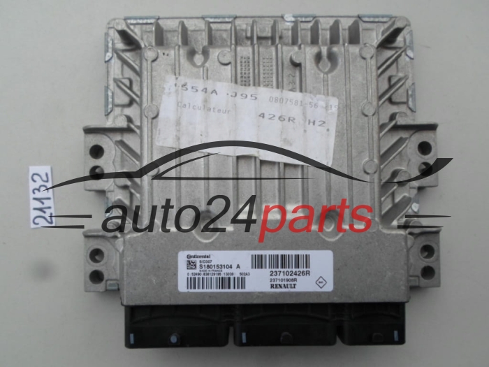 RENAULT MEGANE 1.5 DCI Continental S180153104 A, S180153104A, 237102426R, 237101908R, SID807