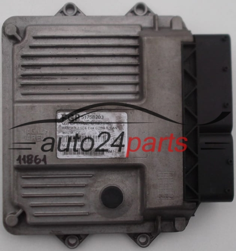 KOMPUTER STEROWNIK SILNIKA FIAT PANDA 1.3 MAGNETI MARELLI MJD 6JF.S1