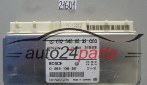 ABS STEROWNIK ESP+PML MERCEDES W 211, BOSCH 0 265 109 511, 0265109511, 032 545 65 32 Q03, 0325456532 Q03 - 