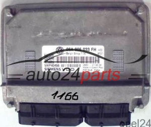 CALCULATEUR MOTEUR SEAT ALTEA TOLEDO 1.6 06A 906 033 FH, 06A906033FH, SIEMENS VDO 5WP40456 02, 5WP4045602, SIMOS 7.1A 