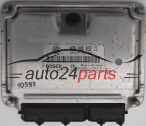KOMPUTER STEROWNIK SILNIKA VW VOLKSWAGEN POLO 1.4 030906032CG, 030 906 032 CG, BOSCH 0261207178, 0 261 207 178 - 2058 PLUG., 10592, 10596, 14672