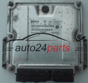 MOTORSTEUERGERÄT ECU STEUERGERÄT CHRYSLER VOYAGER 2.5 CRD BOSCH 0 281 011 281, 0281011281, P04727770AC, HB5AAO 