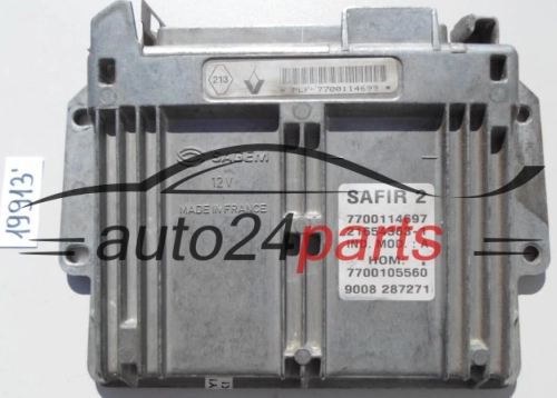 KOMPUTER STEROWNIK SILNIKA RENAULT TWINGO 1.2 Sagem 21654363-1
