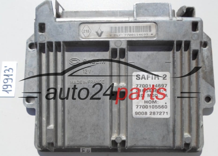KOMPUTER STEROWNIK SILNIKA RENAULT TWINGO 1.2 Sagem 21654363-1