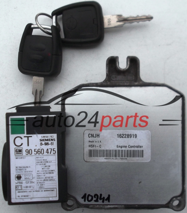 KOMPUTER STEROWNIK SILNIKA OPEL ASTRA ZAFIRA 1.6 X16XEL DELPHI DELCO 16228919 CNJH