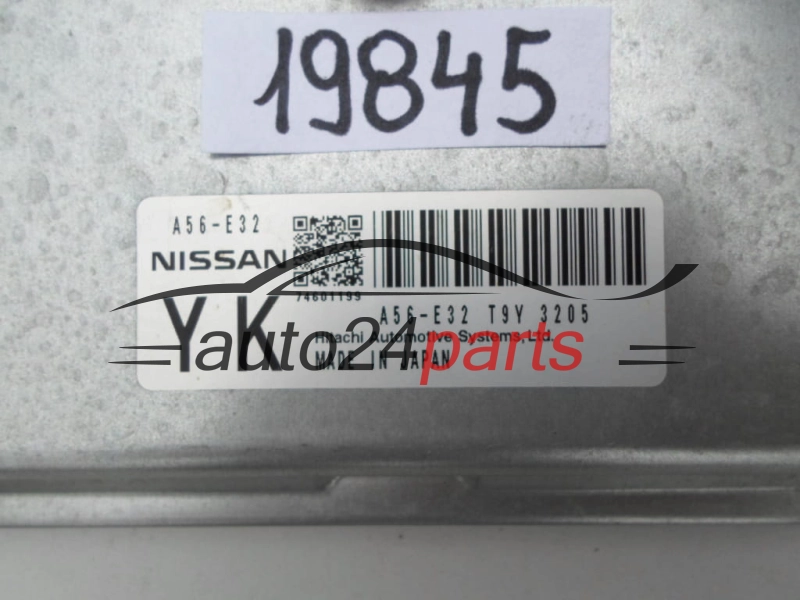 KOMPUTER STEROWNIK SILNIKA NISSAN MICRA 1.2 HITACHI A56-E32, A56E32, YK