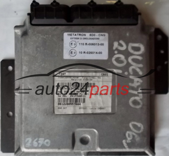 KOMPUTER STEROWNIK SILNIKA FIAT DUCATO 2.0 CNG 1347063080 P41FMH0511