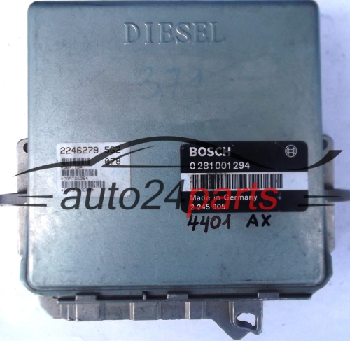 KOMPUTER STEROWNIK SILNIKA BMW E36 325 2.5 TDS BOSCH 0281001294, 0 281 001 294, 2245905, 2 245 905 - 