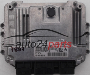 MOTORSTEUERGERÄT ECU STEUERGERAT PEUGEOT 3008, CITROEN 1.6 HDI, BOSCH 0 281 013 334, BOSCH 0281013334, 96 669 866 80, 9666986680, EDC16C34