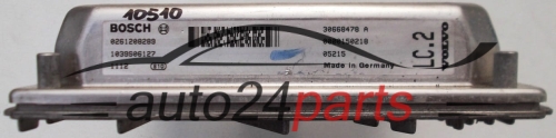 KOMPUTER STEROWNIK SILNIKA VOLVO S60 S80 XC90 V70 2.4, BOSCH 0 261 208 289, 0261208289, 30668478 A, 30668478A, LC.2