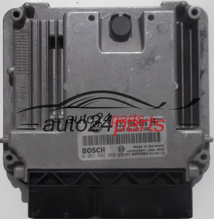 KOMPUTER STEROWNIK SILNIKA VW VOLKSWAGEN GOLF 1.6 FSI 03C906056BB, BOSCH 0261S02069