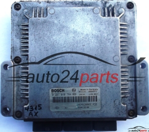 ECU CENTRALITA DE MOTOR RENAULT MASTER 2.5 DCI BOSCH 0281010784, 0 281 010 784 HOM8200091432 8200091432 8200132188 28SA5571 