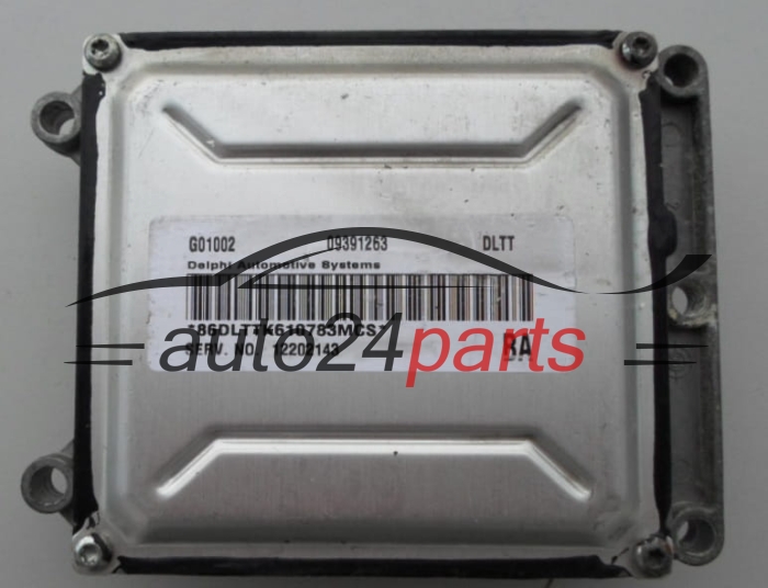 MOTORSTEUERGERÄT ECU STEUERGERAT OPEL ASTRA VECTRA ZAFIRA 2.2 Z22SE 09391263 DLTT, 12202143, 12 202 143, 6235044, 62 35 044