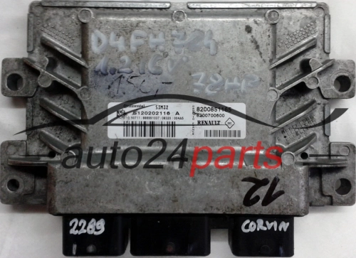 KOMPUTER STEROWNIK SILNIKA RENAULT CLIO 1.2 CONTINENTAL SIM32