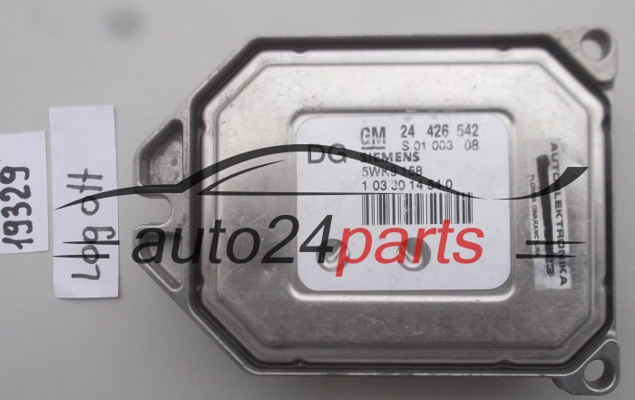KOMPUTER STEROWNIK SILNIKA OPEL OMEGA 2.2 Z22XE SIEMENS 5WK9 158,  GM 24 426 542