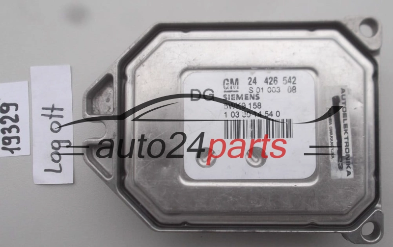 KOMPUTER STEROWNIK SILNIKA OPEL OMEGA 2.2 Z22XE SIEMENS 5WK9 158,  GM 24 426 542