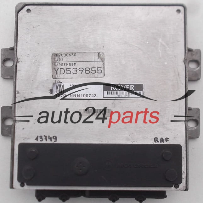 KOMPUTER STEROWNIK SILNIKA ROVER 25 45 MG ZR 1.4 NNN100743 A0047 YM NNW004140 4161