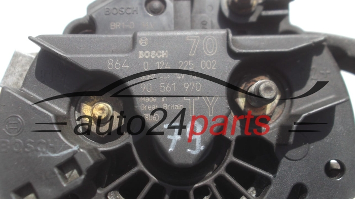 Alternador  OPEL ASTRA ZAFIRA 1.6 1.8 BOSCH  0124225002,  90561970 TY