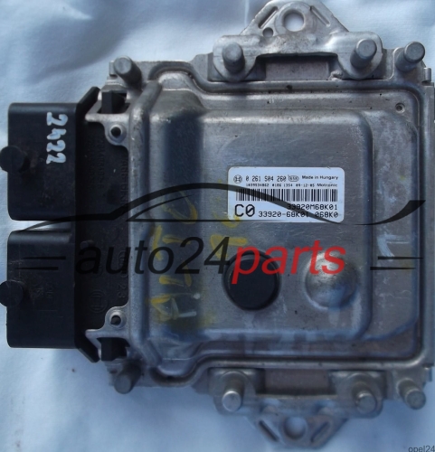 ECU CENTRALITA DE MOTOR SUZUKI ALTO 1.0 BOSCH 0261S04260, 0 261 S04 260, C0 33920-68K01 068K0 33920M68K01