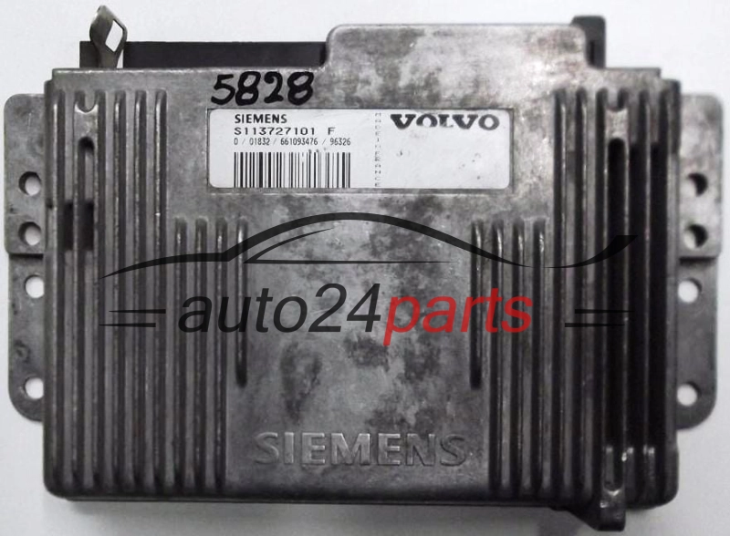 KOMPUTER STEROWNIK SILNIKA VOLVO V40 S40 2.0 S113727101 F, 30857257-0A, 308572570A 
