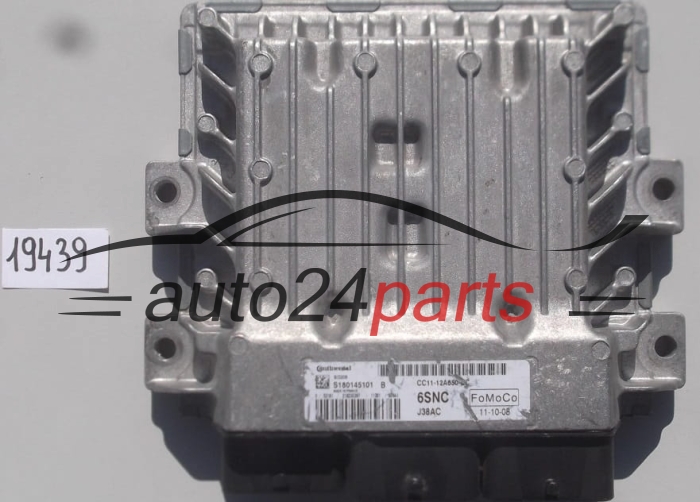 KOMPUTER STEROWNIK SILNIKA FORD TRANSIT 2.4 TDCI S180145101 B, S180145101B, CC11-12A650-BC, CC1112A650BC, SID208