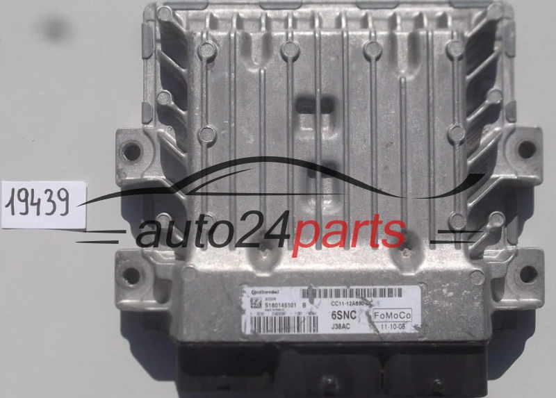 KOMPUTER STEROWNIK SILNIKA FORD TRANSIT 2.4 TDCI S180145101 B, S180145101B, CC11-12A650-BC, CC1112A650BC, SID208
