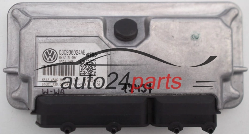 KOMPUTER STEROWNIK SILNIKA SKODA FABIA 1.4 03C906024AB, MY2 284 06, MY228406 
