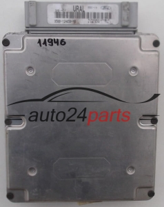  CALCULATEUR MOTEUR FORD MONDEO 2.5 V6 95BB-12A650-MB, 95BB12A650MB, URAL 