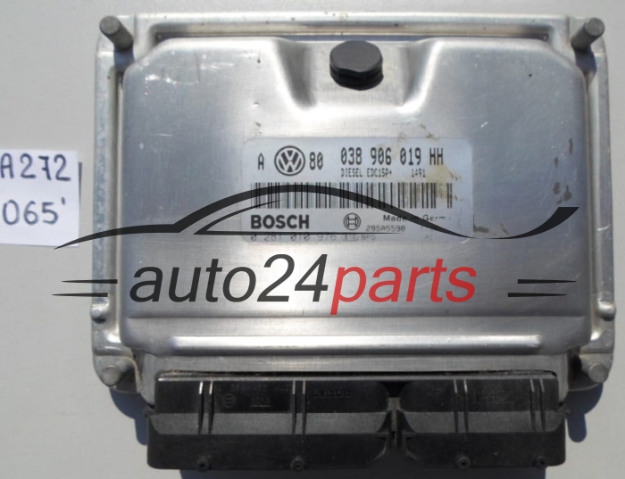 KOMPUTER STEROWNIK SILNIKA VOLKSWAGEN GOLF BOSCH 0 281 010 976,  038 906 019 HH