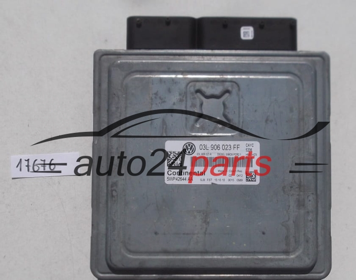 ECU CENTRALITA DE MOTOR VW VOLKSWAGEN GOLF 1.6 TDI CONTINENTAL