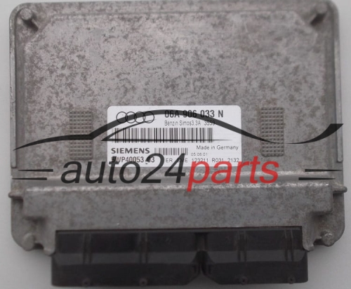 ECU CENTRALITA DE MOTOR  VW VOLKSWAGEN GOLF 1.6 APF SIEMENS 5WP40053 03,  06A 906 033 N